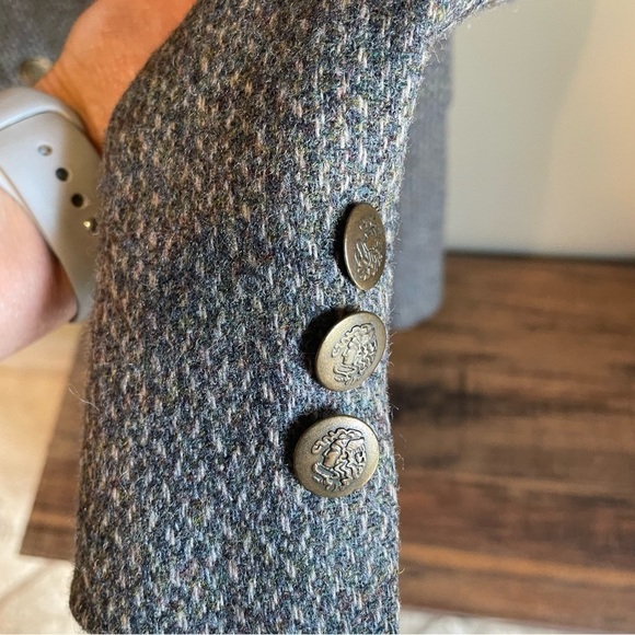 PENDLETON Tweed Wool Flecked Light Gray Mens Sz 42 Classic Sport Coat Blazer - Picture 5 of 8